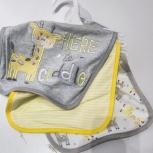 3  Piece Baby Feeder Bibs