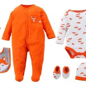 6 piece Baby romper set-Bear_cubs 1 (1)