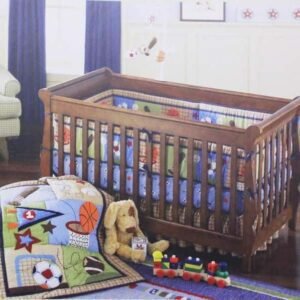 4-piece-cot-bumper-set-crib-bedding-set