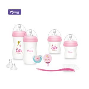 Momeasy Newborn Baby Feeding Set - Pink