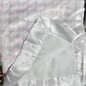 Baby receiving blanket/shawl Puzzle Purple