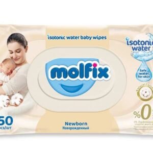 Molfix Isotonic Wet Wipes Newborn 50s