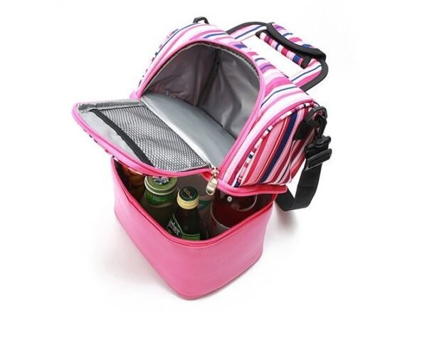 2 comaprtment cooler bag