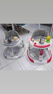 Baby Walker – Large, Height Adjustable & Anti-Rollover