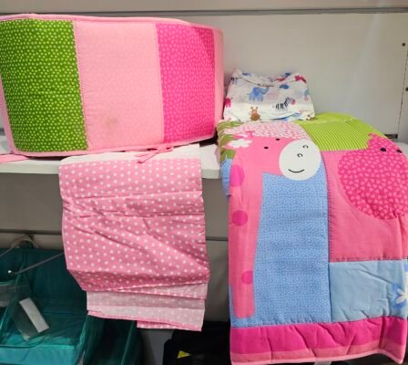 Baby Cot Bumper Set/Crib Bedding Set